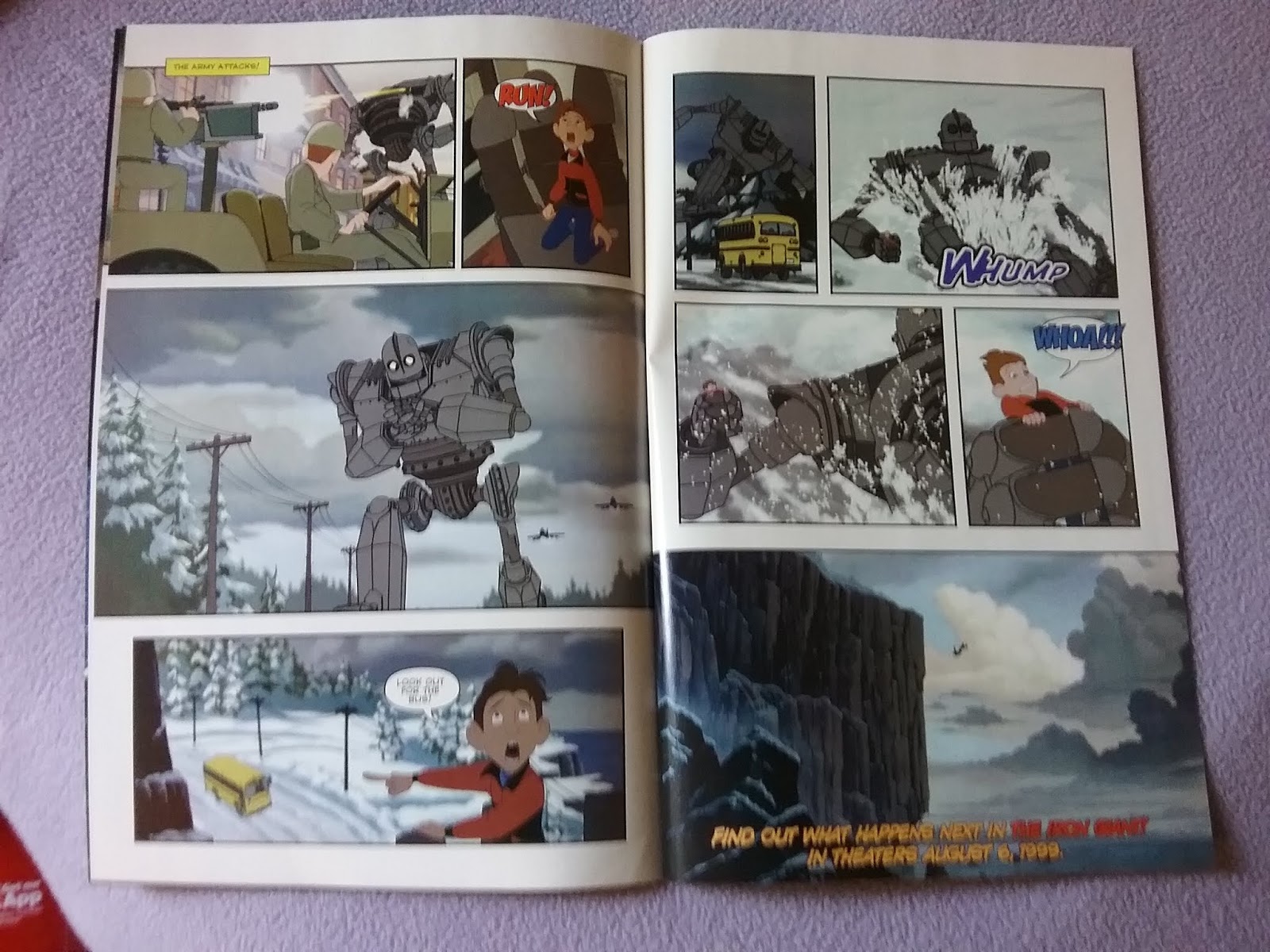 Lady Beatnik My "The Iron Giant" collection