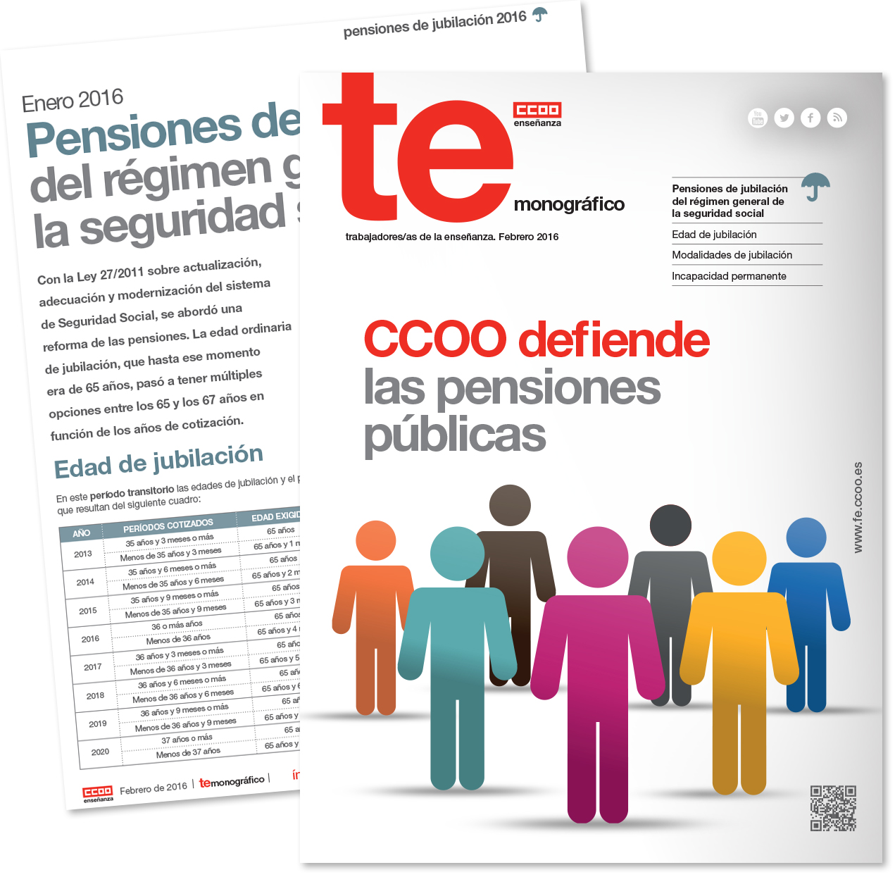 fusión ellos A menudo hablado CCOO Universidad de La Laguna: Pensiones: documento informativo explicando  todos los cambios