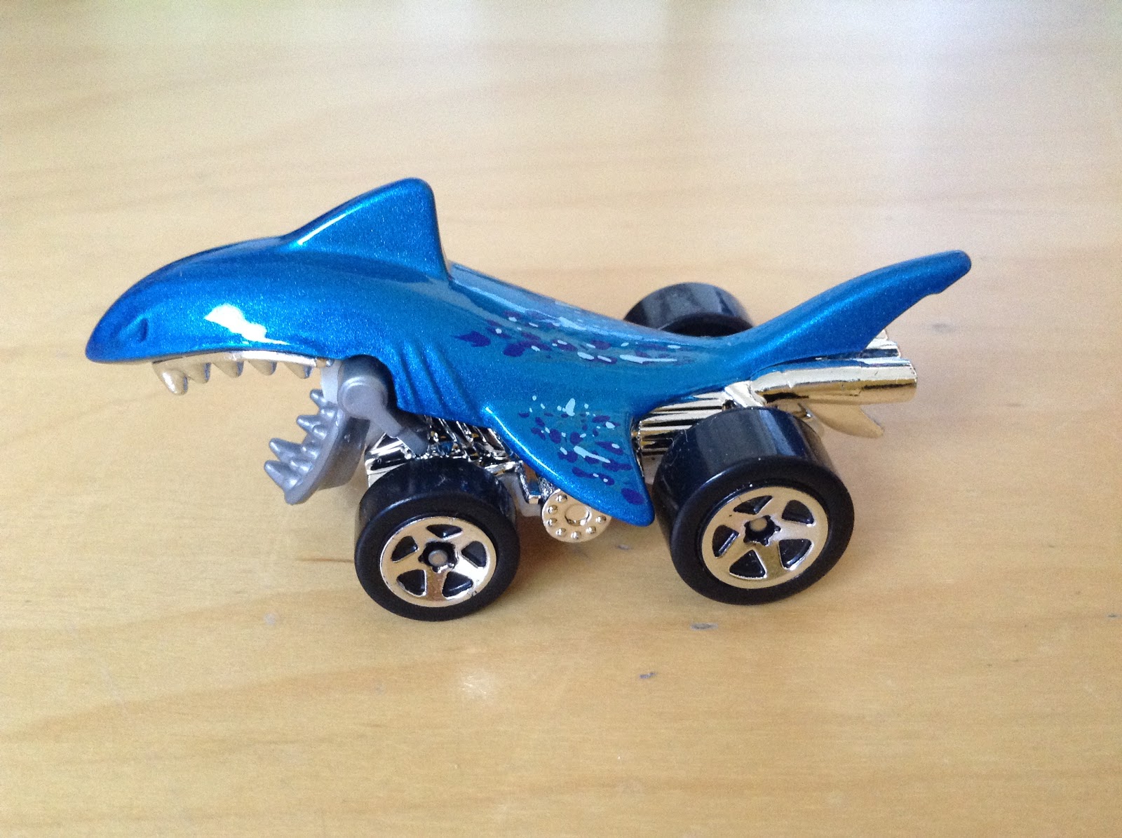 hot wheels with a shark