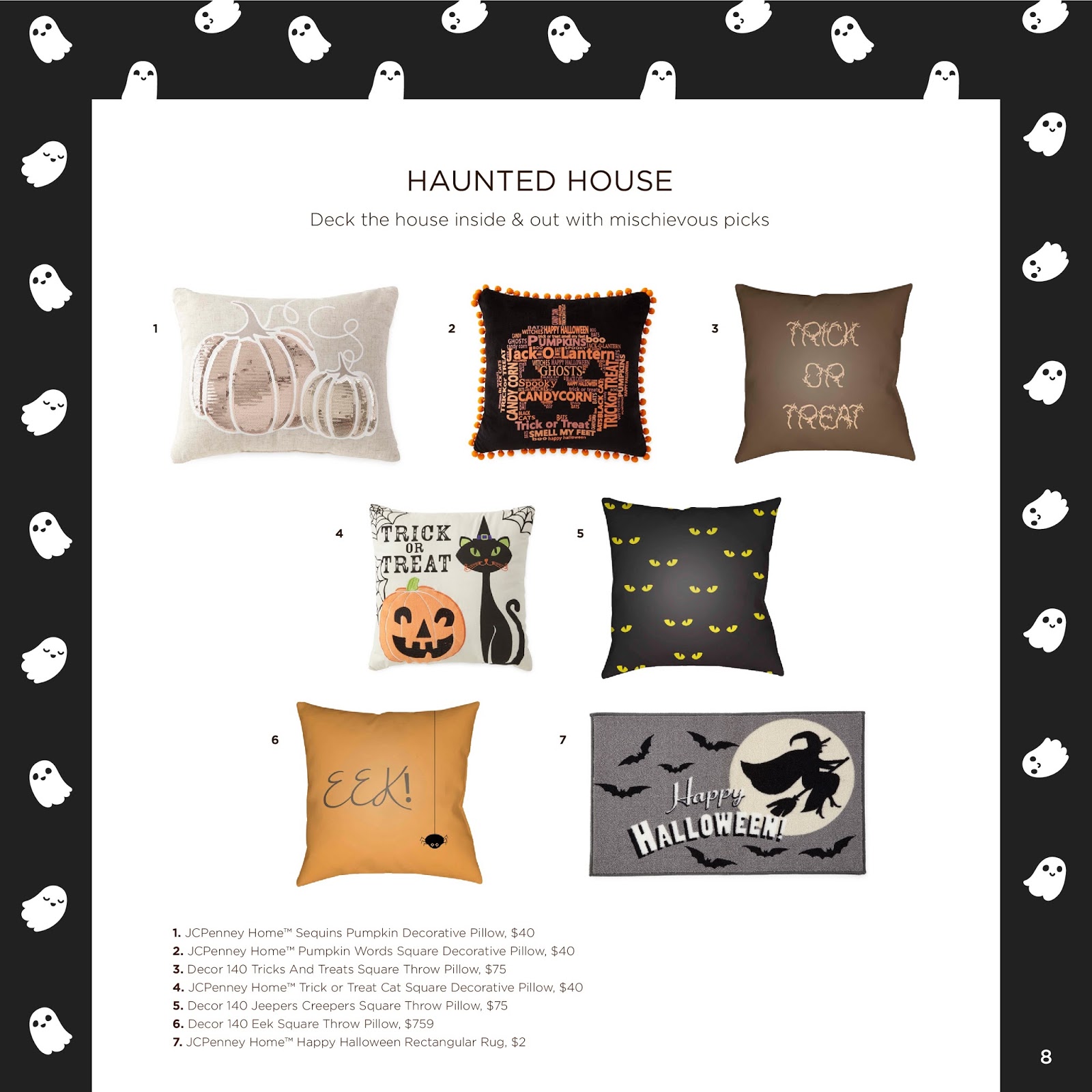 Jcpenney S Halloween Tricks Treats Look Book