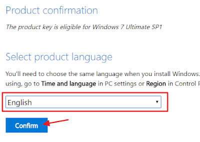 konfirmasi bahasa di windows 7 file iso
