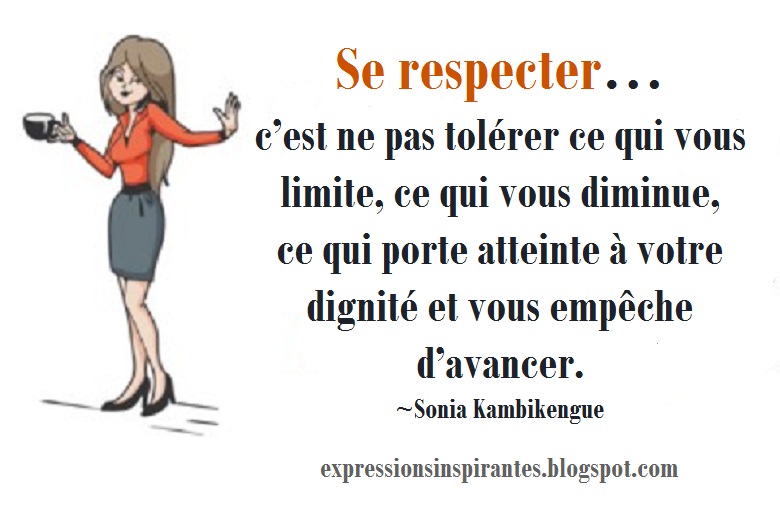 Expressions Se respecter