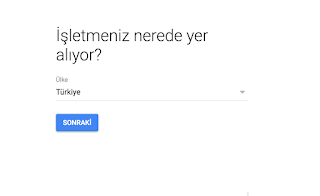 işletmeniz nerede yer alıyor