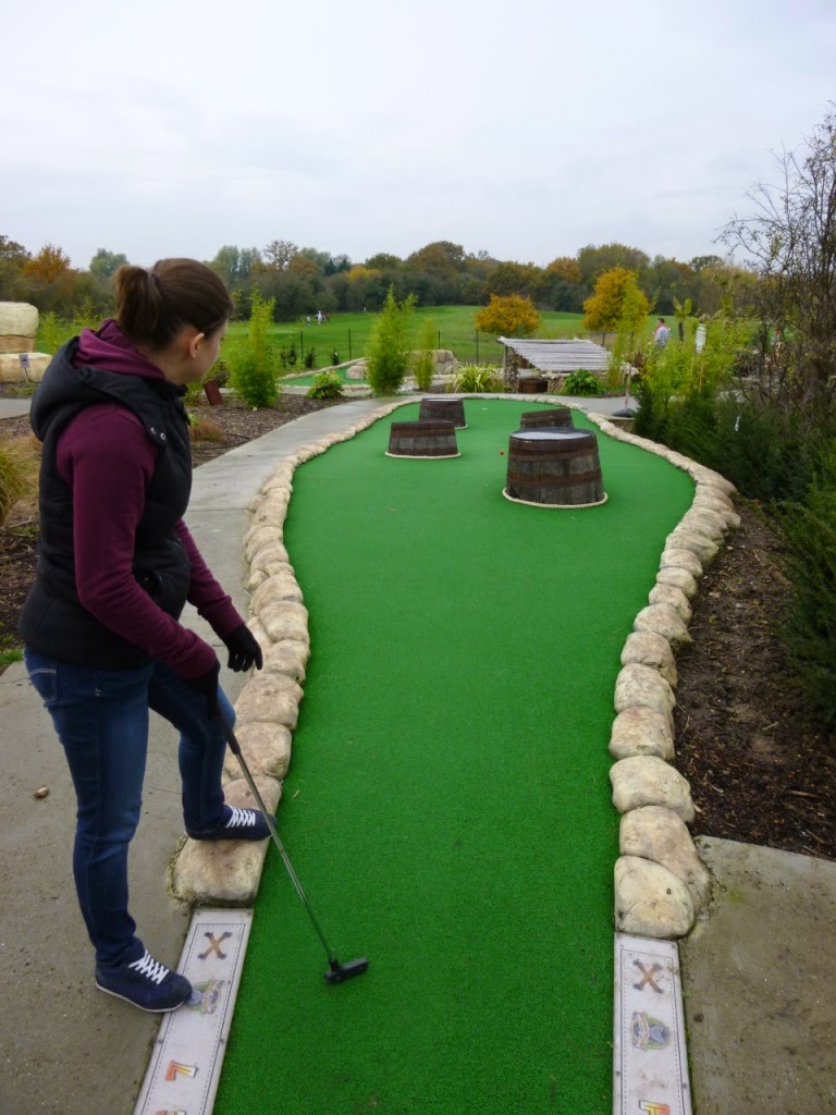 The Ham and Egger Files Adventure Golf at Horton Park Golf Club in Epsom