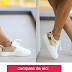 Adidasi aurii online de dama ieftini pentru tinute casual-sport de vara
