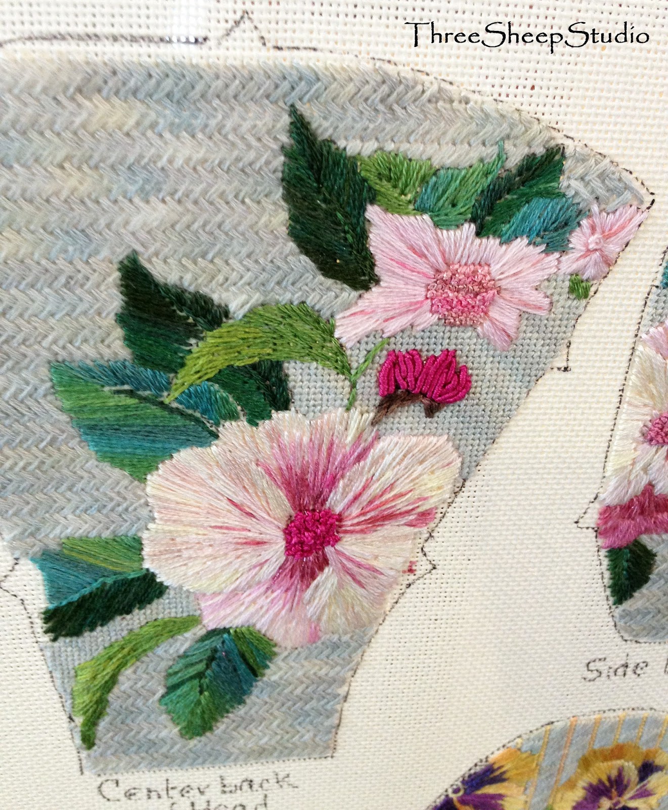 Three Sheep Studio Stitch Day And Unfinished Wool Applique...