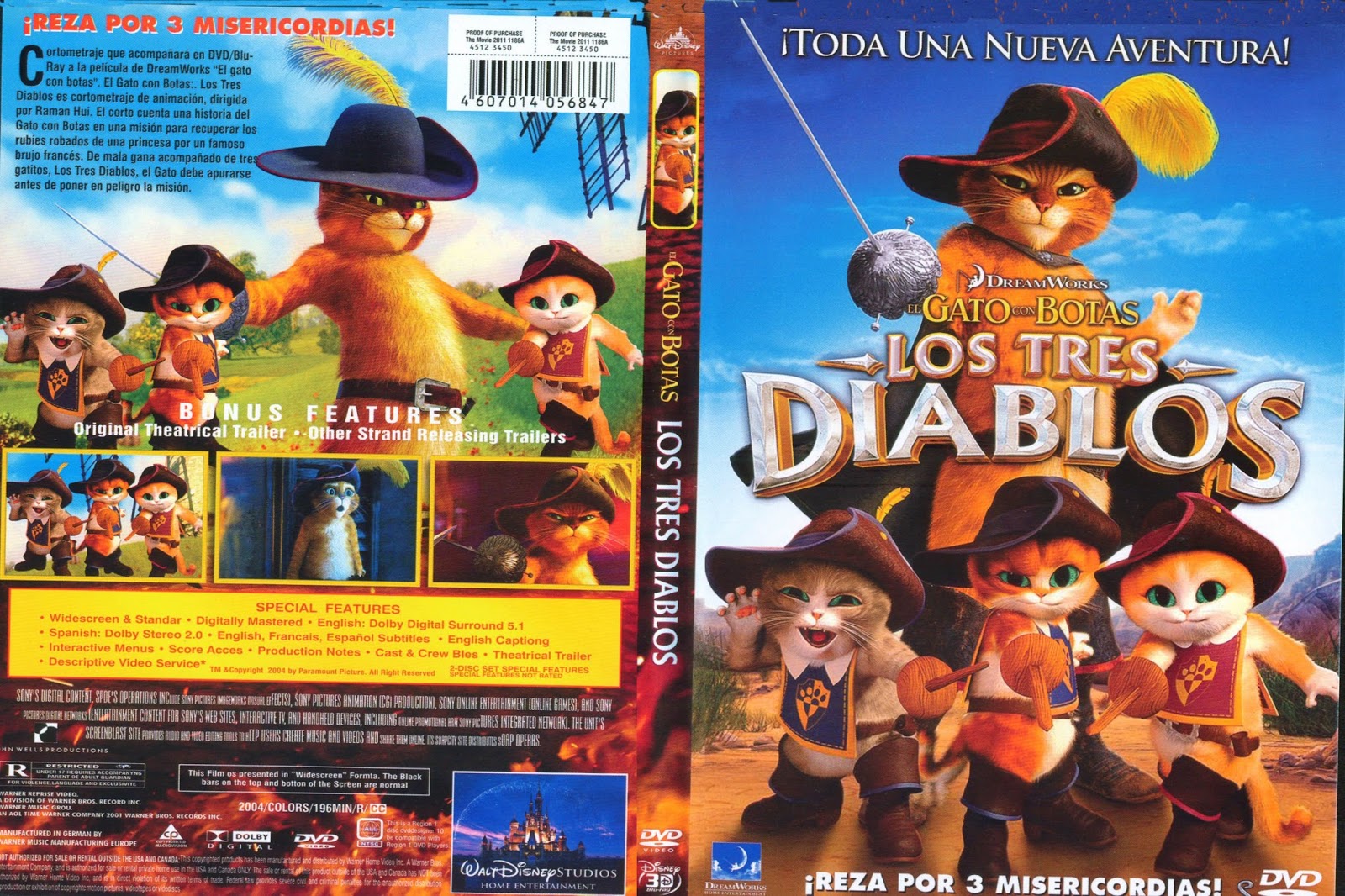. El gato con botas los tres diablos (2012) . El gato con botas los tres diablos (2012)