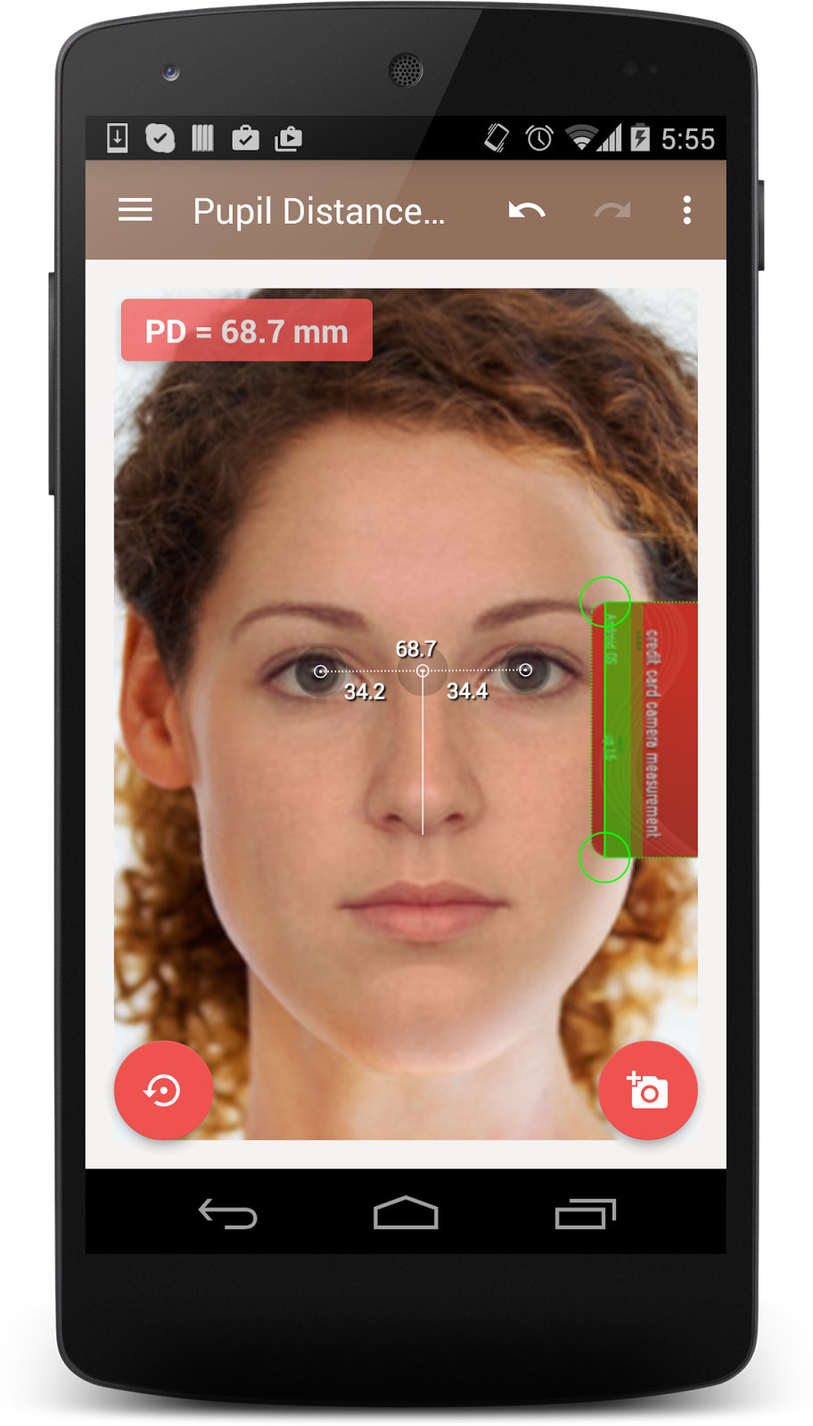 VisTech.Projects [Android] Pupillary distance measurements in your app