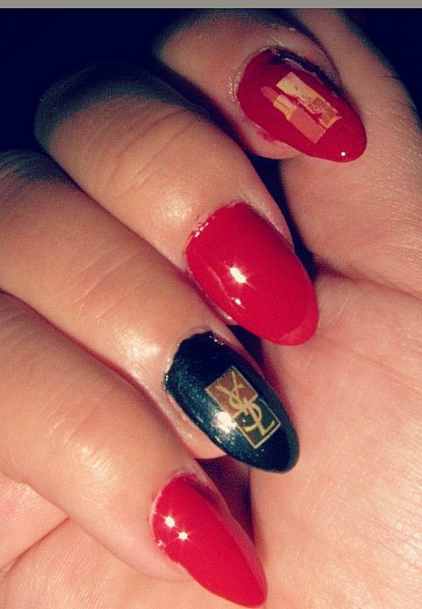 NOTD YSL Inspired Nails With Nail Water Decals Madame Keke The Luxury Beauty and Lifestyle Blog