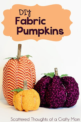 How to make Fabric Pumpkins! 