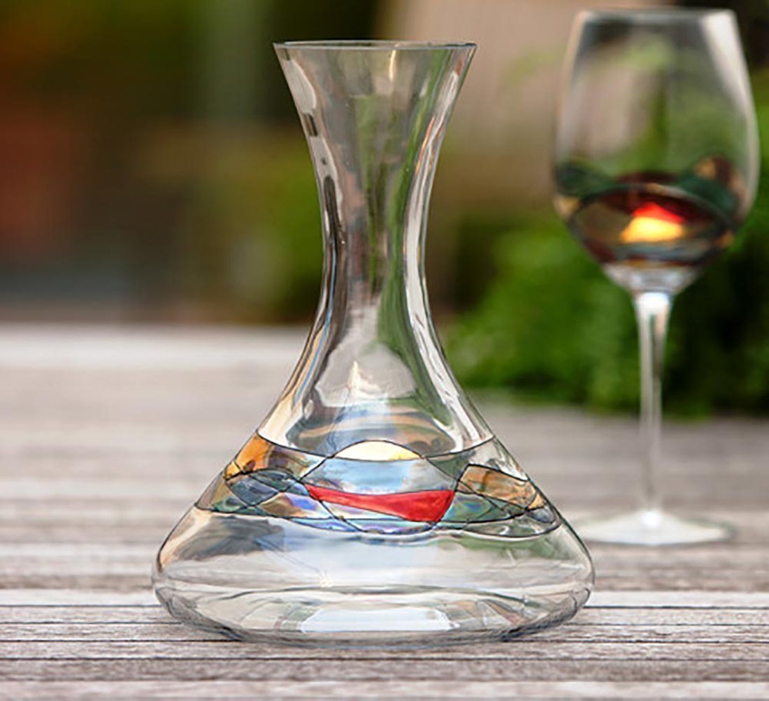 Donna's Reviews And Thoughts Hand Blown Glass Wine Decanter