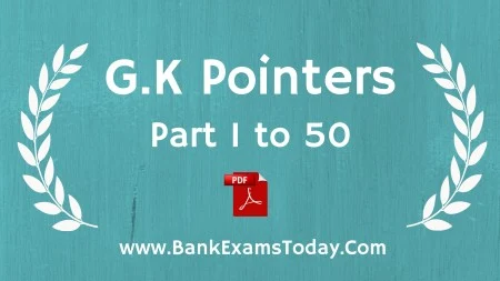 gk pointers