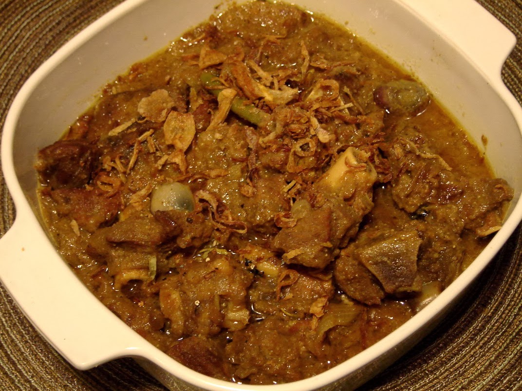 Rummana's Kitchen: Khashir Rezala (Mutton Rezala)
