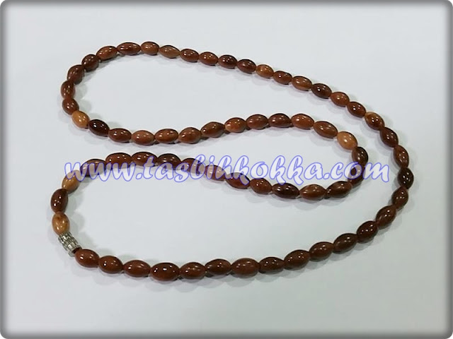 Kalung Kokka Oval Cokelat