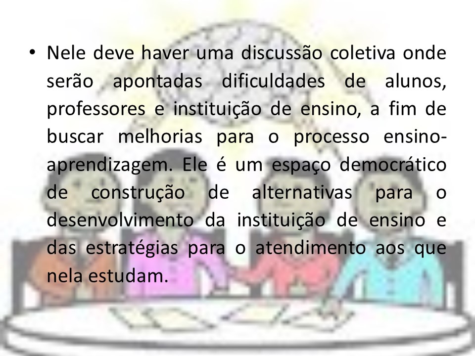 CONSELHO DE CLASSE