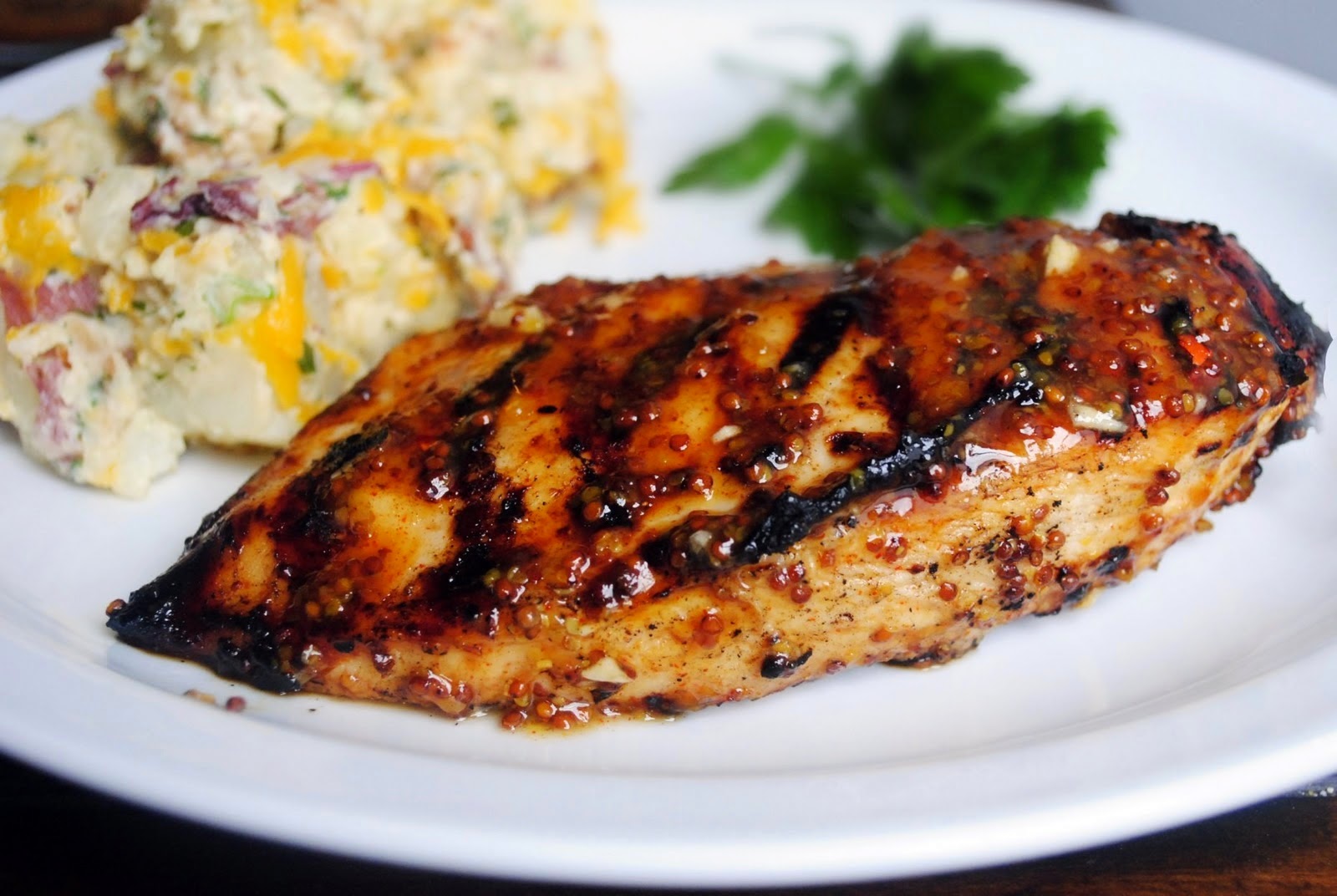 Honey Mustard Grilled Chicken Recipe Food online