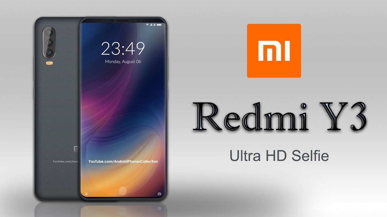 redmi y3 mobile launch date
