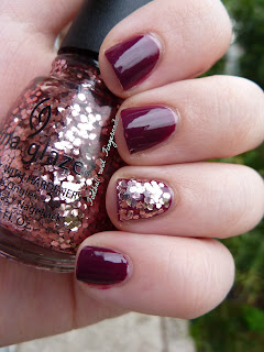 Football and Fingernails: China Glaze Purr-fect Plum and Doll House!