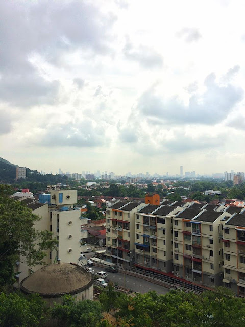 pemandangan dari atas kuil kek lok si pemandangan dari atas kuil kek lok si