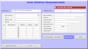  Proses surat menyurat merupakan salah satu kegiatan yang tidak bisa luput dari sebuah ins Aplikasi Cetak Surat Sekolah Otomatis Berbagai Kegiatan