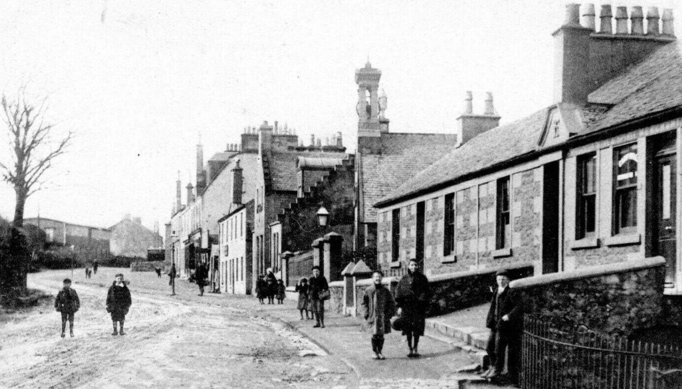 Tour Scotland Old Photograph Main Street Bridge Of Weir Scotland