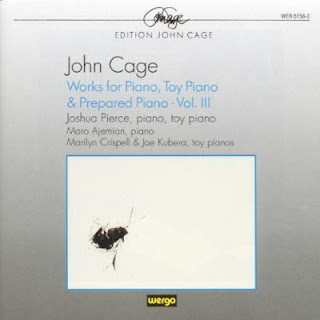 John Cage, Works for Piano, Toy Piano, and Prepared Piano: Vol. III, Wergo, Joshua Pierce