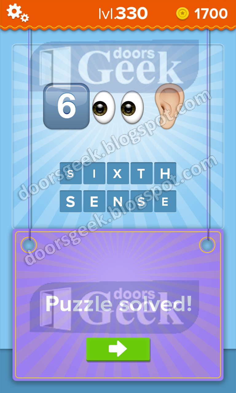 EmojiNation [Level 330] Answer Doors Geek