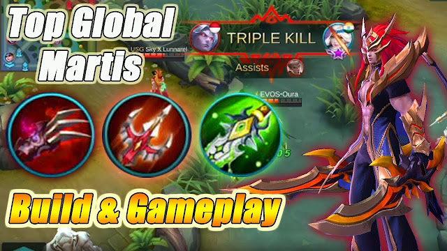 Cara Build Martis Mobile Legends FULL DAMAGE Cara Build Martis Mobile Legends FULL DAMAGE