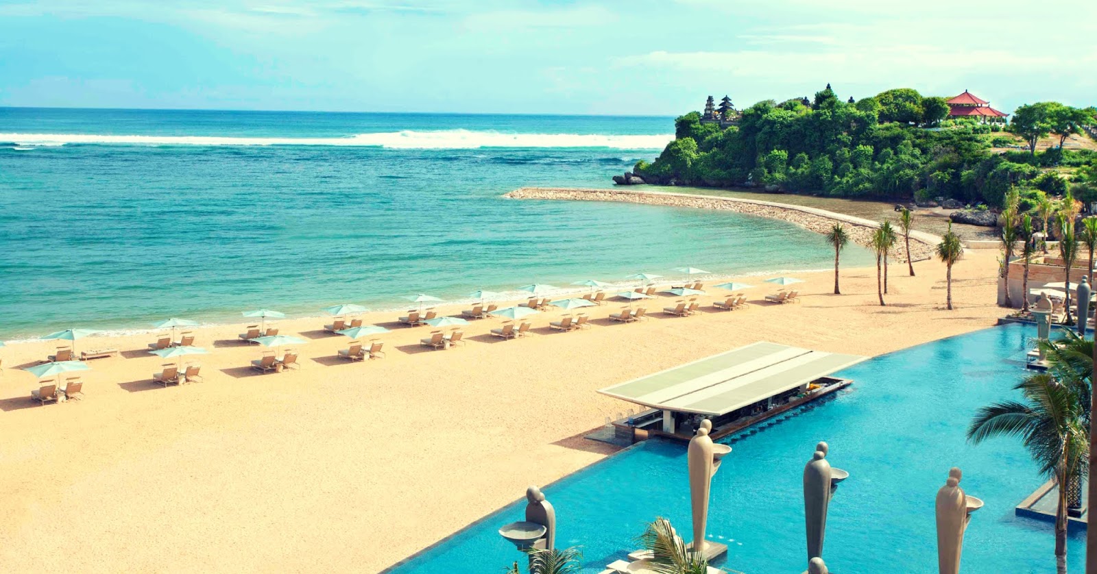 Mengiat Beach Bali with Enchanting White Sand Enchanting