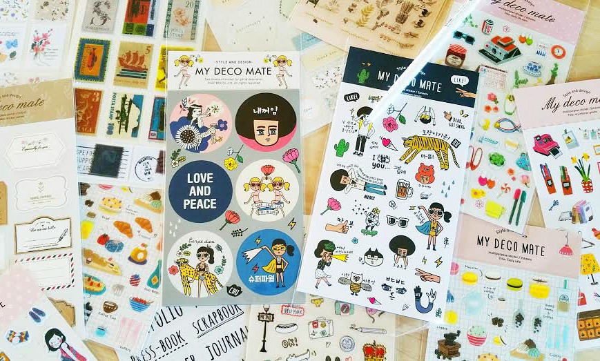 Artbox Korean Sticker Haul / Seaweed Kisses