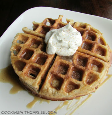 apple cider waffle with cider caramel sauce, whipped cream and cinnamon apple cider waffle with cider caramel sauce, whipped cream and cinnamon