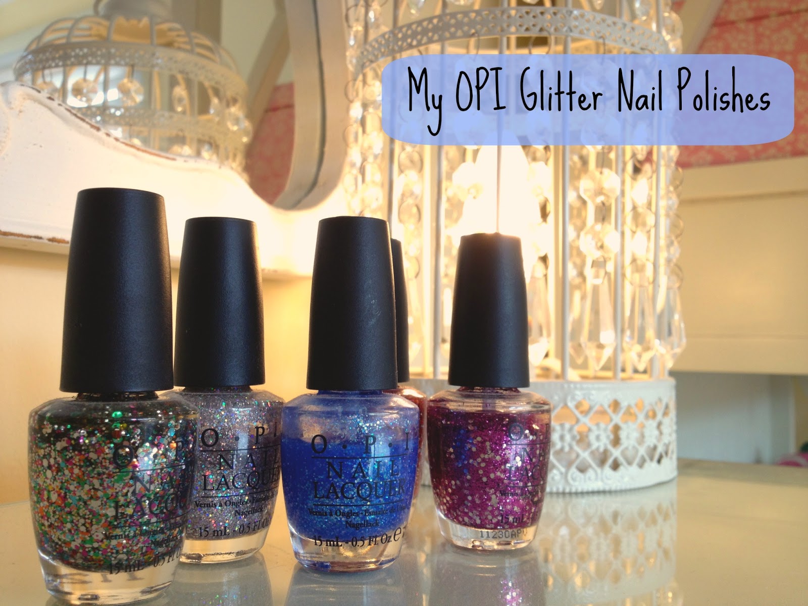 What are you thinking? My OPI Glitter Nail Polishes • Nails