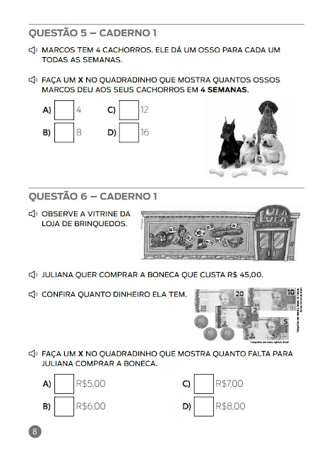 SIMULADO MATEMÁTICA - ANA SIMULADO MATEMÁTICA - ANA