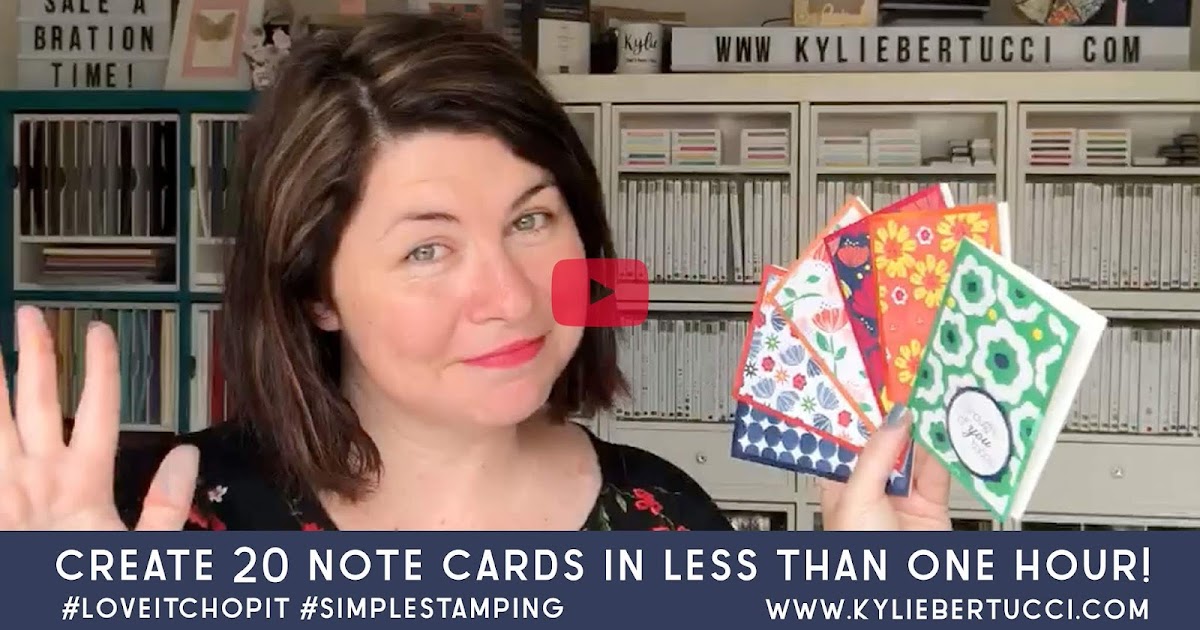 Make 20 Note Cards in less than One Hour - Kylie Bertucci