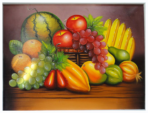 sentral jual kesenian termuarah lukisan  buah  buahan 