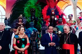 El gobernador Carlos Joaquín promueve la cultura de Quintana Roo en Italia y el Vaticano