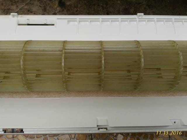 Fan Indoor setelah dicuci