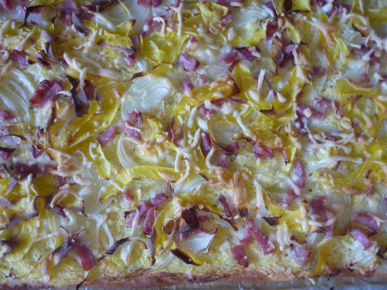 Handarbeiten: Kürbisflammkuchen