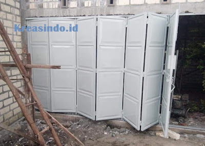 Pintu Garasi Lipat atau Dorong Tikung siap menerima pesanan seluruh Jakarta