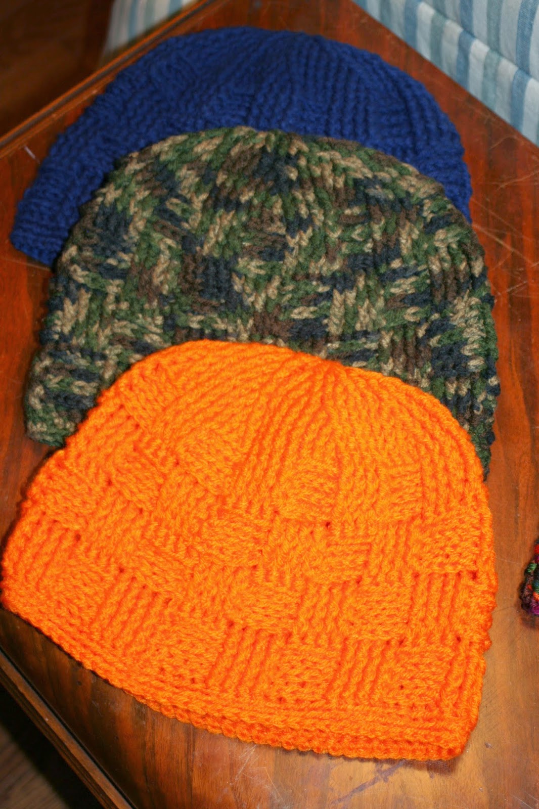 handmade love by angie Basket Weave Hat