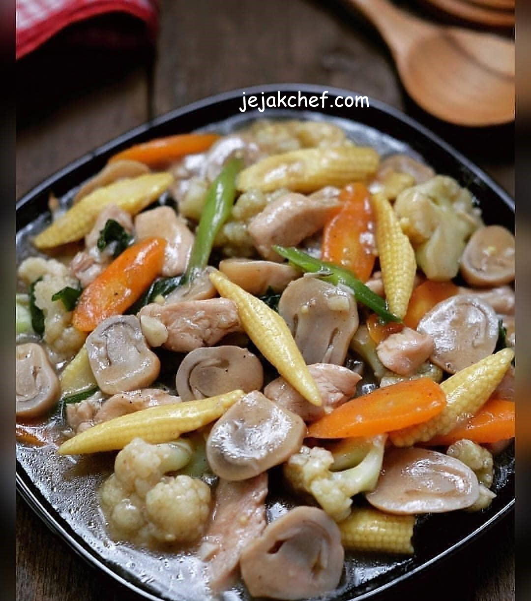 Resep dan Cara Membuat AYAM CAH JAMUR Enak, Mudah Resep dan Cara Membuat AYAM CAH JAMUR Enak, Mudah