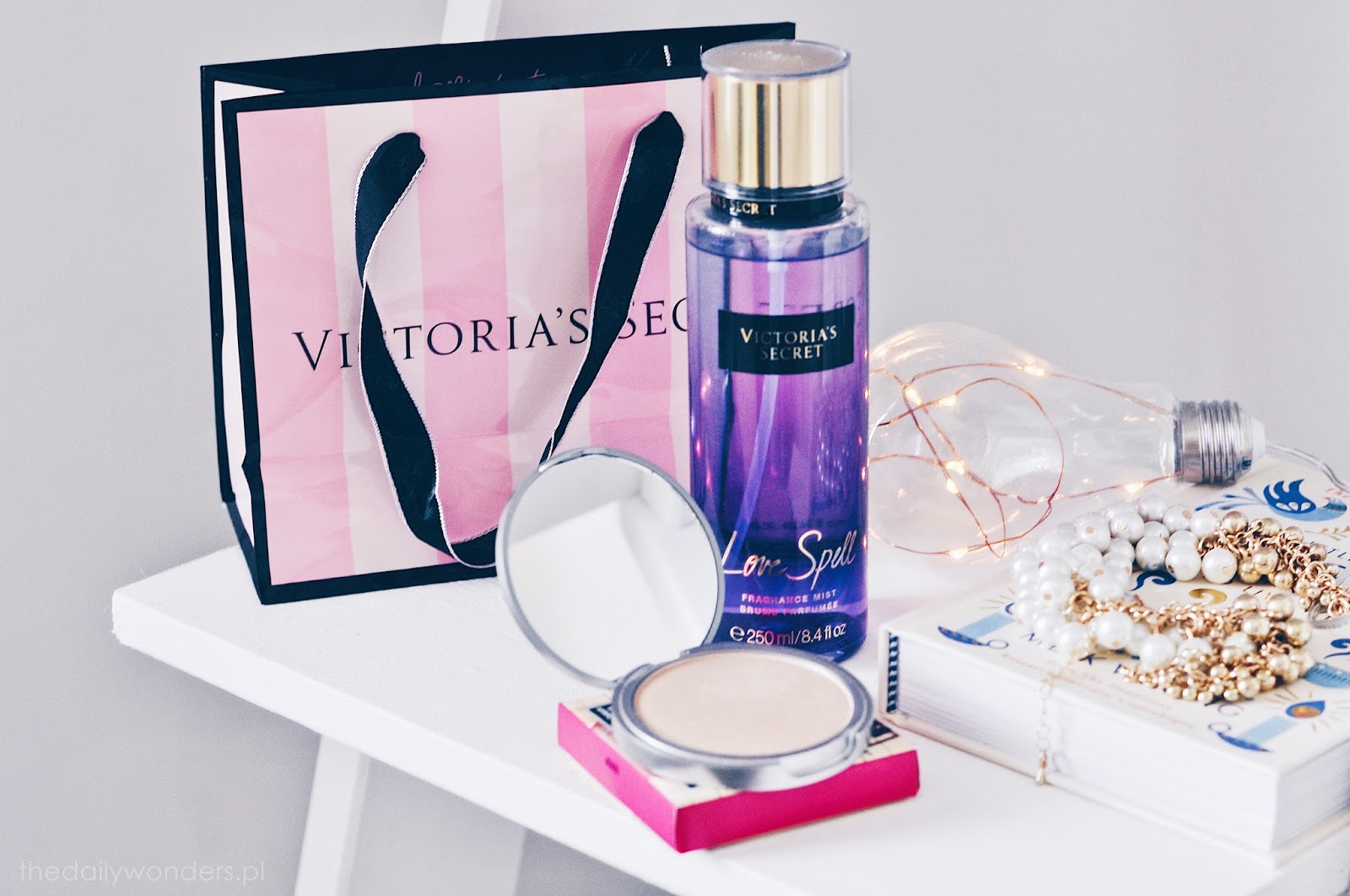 victorias secret mist lou manizer highlighter cosmetics