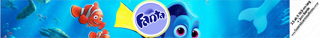 Buscando a Dory: Etiquetas para Candy Bar para Imprimir Gratis. Etiquetas para botellas de Buscando a Dory.
