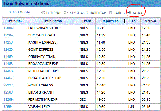 tatkal