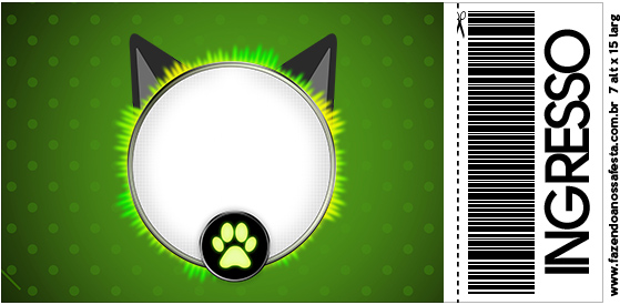 Cat Noir Invitaciones para Imprimir Gratis. Ideas y