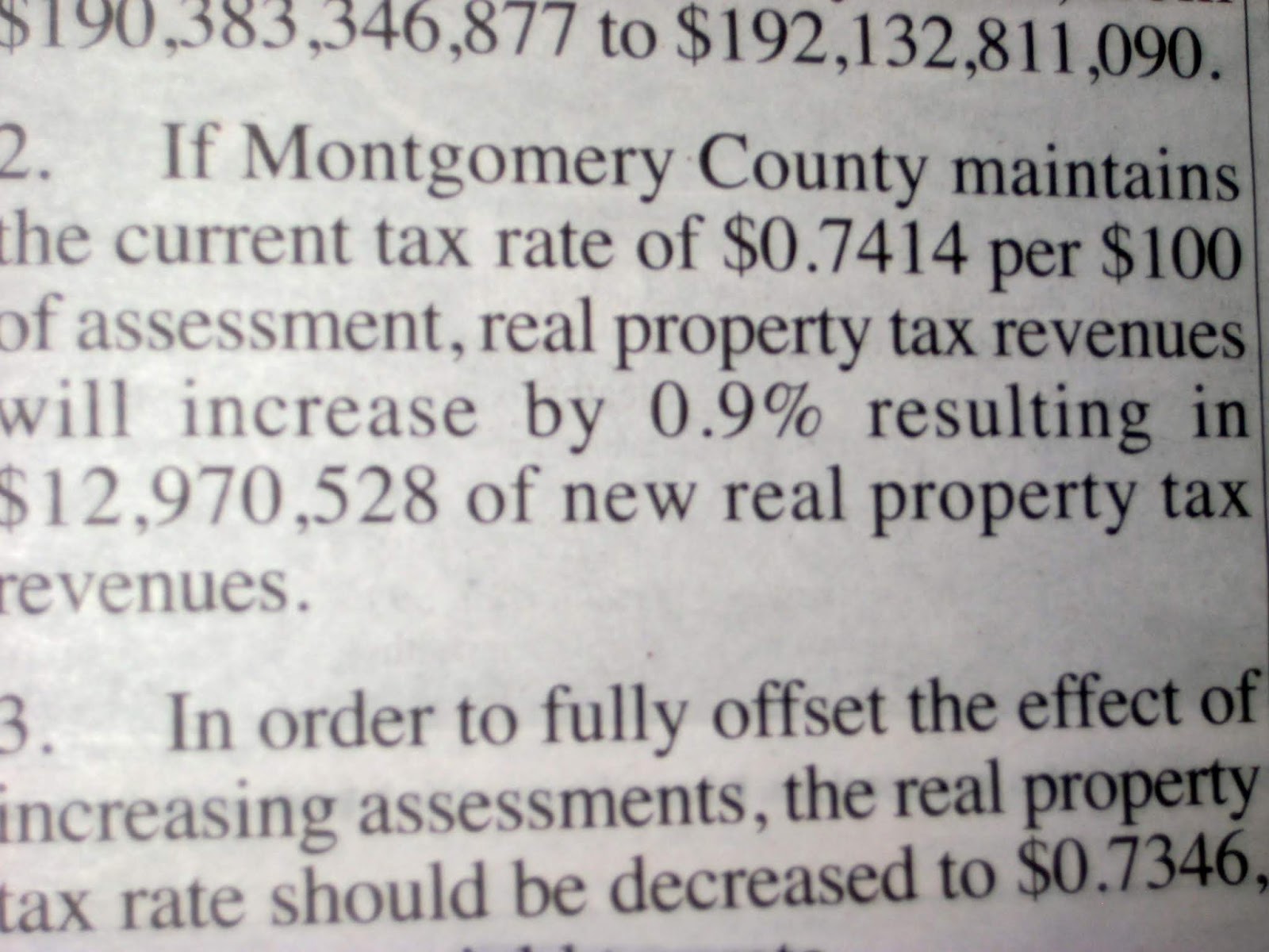 Rockville Nights Montgomery County Council proposes property tax hike