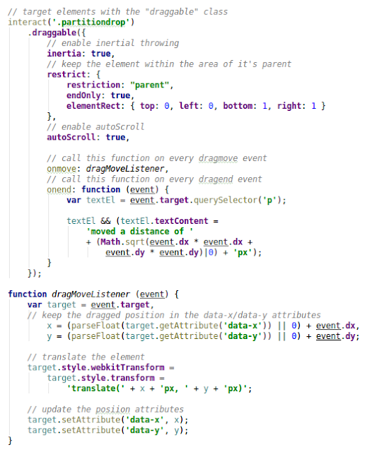 interact.js Javascript Library