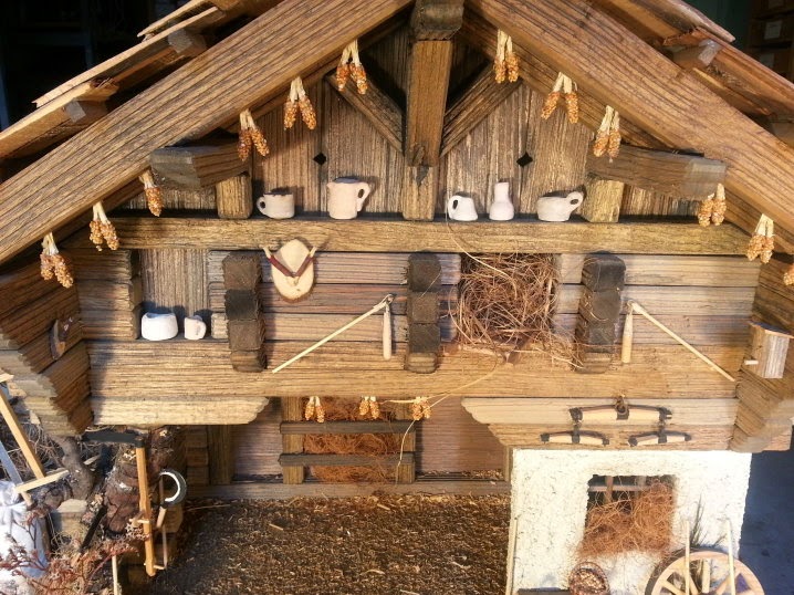 Krippen - Weihnachtskrippen - Kulissen: Weihnachtskrippe # 02 mit 