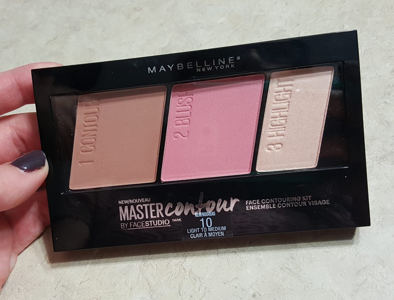 Lainamarie91 NEW Maybelline Master Contour Palette Light/Medium Review