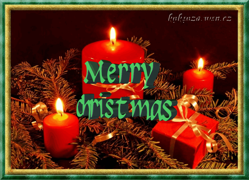 KOKŠOZA - digiscrapbook: Animated Christmas cards - English text